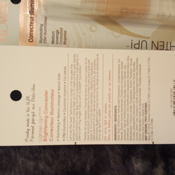Flower lighten up lot of 2 New concealer sealed - Picture 3 of 3